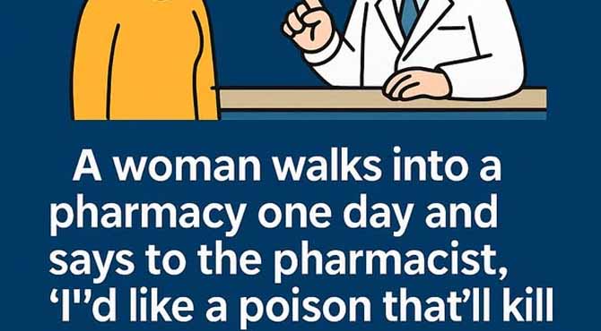 She Asked for Poison — He Gave Her Proof: A Pharmacy Confrontation