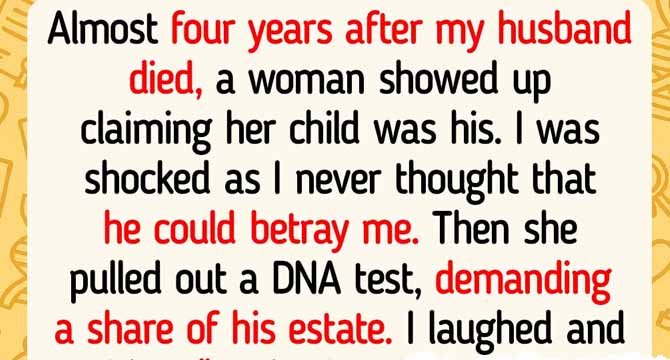 I Won’t Hand Over a Dime to My Late Husband’s Secret Child