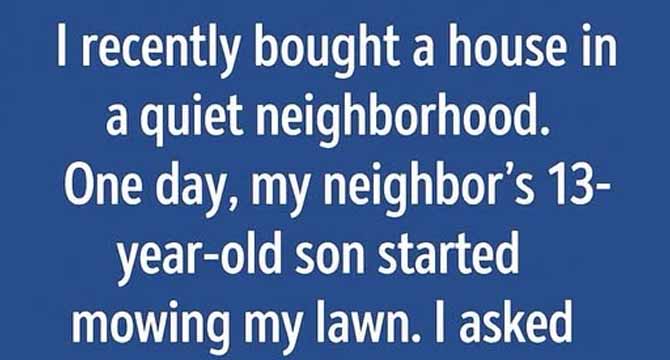 The Neighbor Who Wanted Payment Ended Up Getting a Surprise Lesson