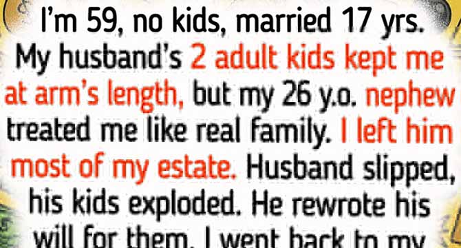 My Husband and Stepchildren Tried to Take My Inheritance — I Turned the Tables