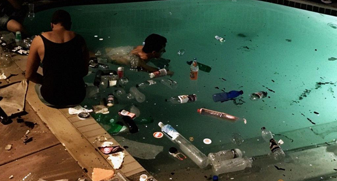 Entitled Neighbors Threw a Loud Party and Used Our Pool as a Trash Bin – They Didn’t Get Away with It
