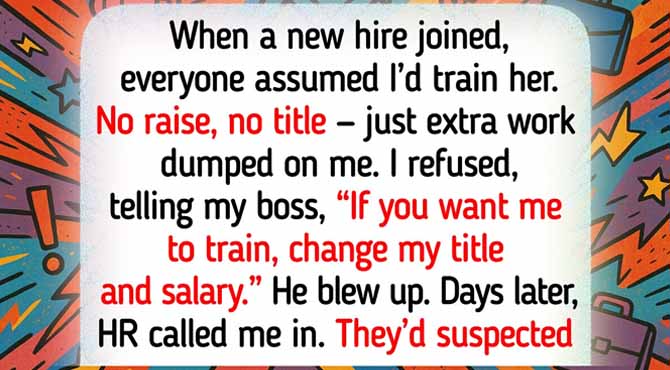 I Refused to Train the New Hire — Then HR Dropped a Bombshell