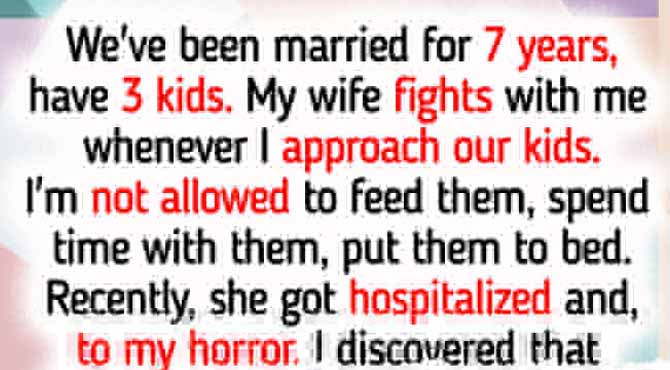 I’m Married, but My Wife Forbade Me to Approach Our Kids Like I’m a Stranger
