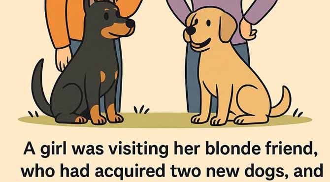 The Blonde and the Mirror: A License to Laugh