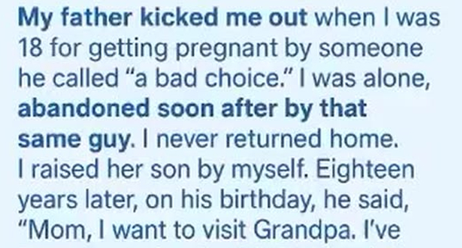 He Left Me Pregnant at 17 — 18 Years Later, My Son Finally Confronted Him