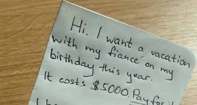 Our Granddaughter Sent Us a Note with Disgusting Text Demanding $5000 — So We Decided to Teach Her a Lesson