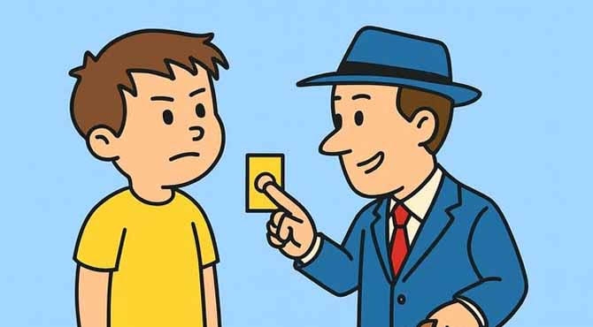 Little Johnny’s Doorstep Surprise: The Salesman Who Asked One Question Too Many