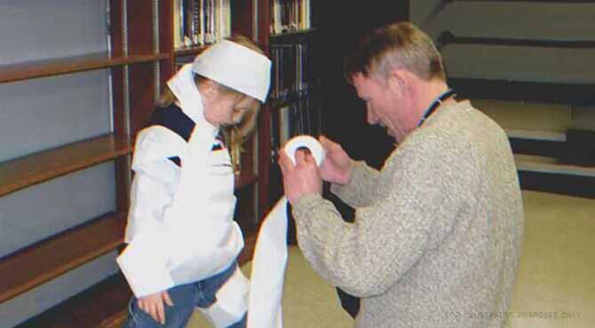 Teacher Helps Poor Girl with Halloween Costume, Years Later Walks Her Down Aisle as Dad — Story of the Day