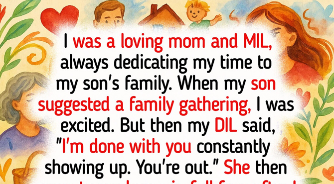I Was Excluded From a “Family” Dinner—My Revenge Taught My DIL a Lesson