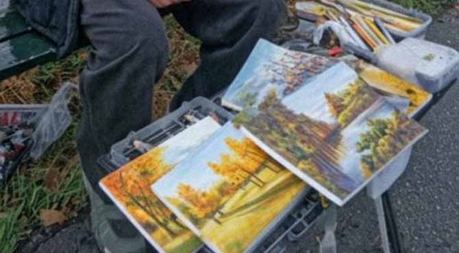 I Was Selling My Paintings in the Park to Save My Daughter – Until One Encounter Changed My Life Drastically