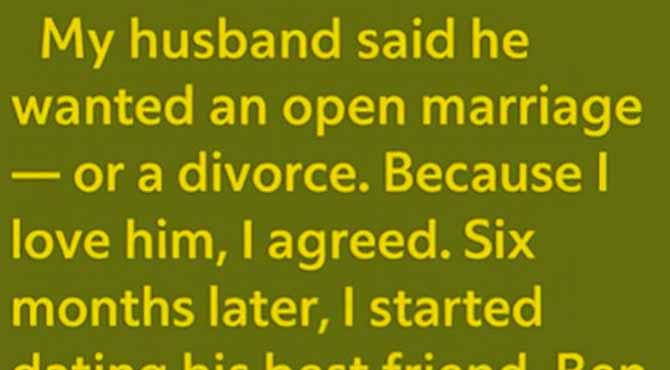 I Agreed to an Open Marriage — Then I Fell for His Best Friend
