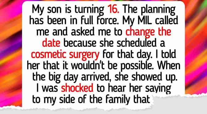 I Refuse to Ruin My Son’s Birthday Just to Keep My MIL Happy