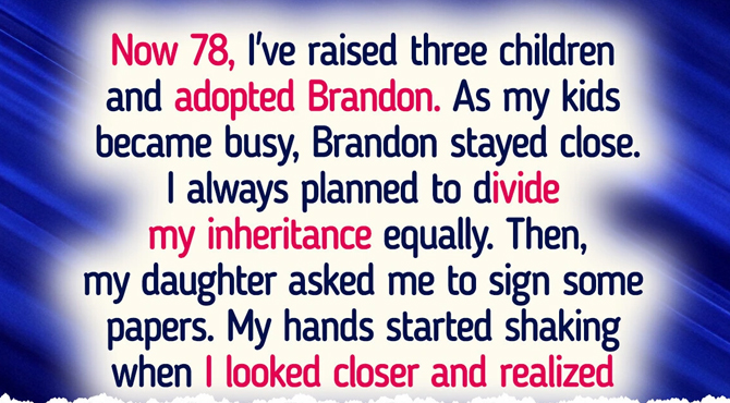 I Left My Estate to My Adopted Son, and Now My Biological Kids Are Pleading for a Share