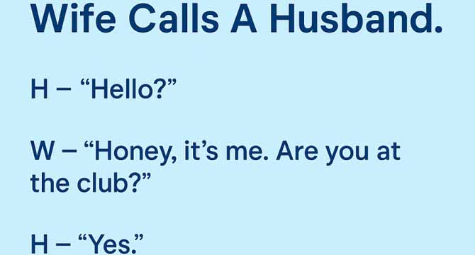 That Moment Your Wife Calls—and Your Alibi Gets Tested