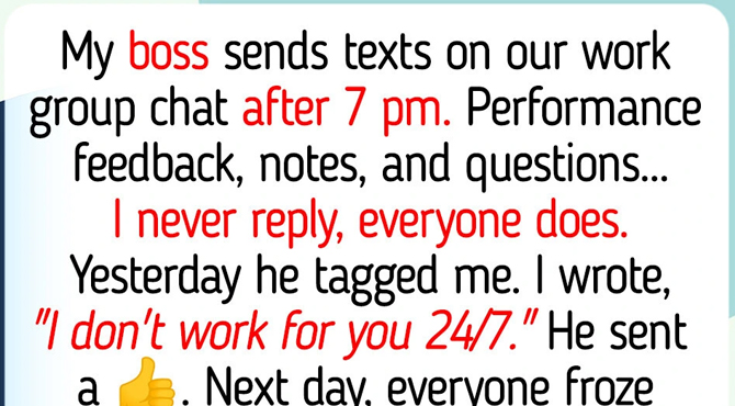 I Refused to Answer Work Chats After 7 P.M.—Now HR Stepped In