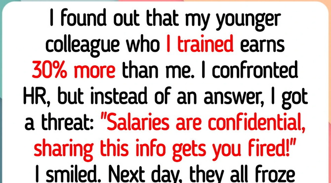 I Refuse to Get a Lower Salary Than the Colleague I Trained