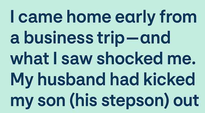 The Day I Chose My Son Over My Husband — And Took Back Everything He Stole