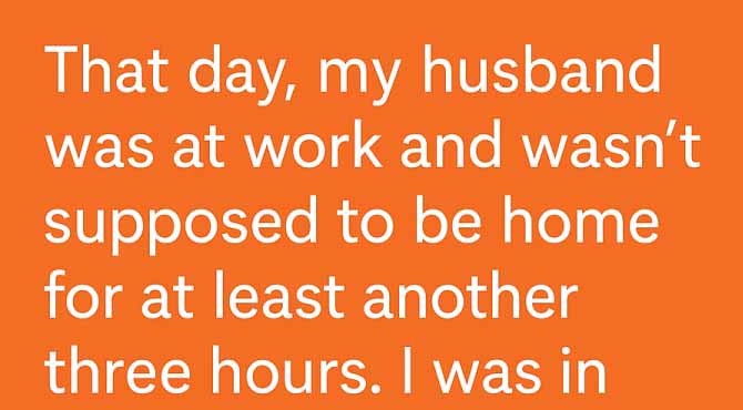 The Knock at 2:07 p.m.: The Day a Stranger Wearing My Husband’s Face Walked Into Our Home